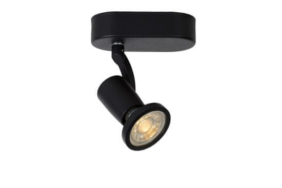 LUCIDE JASTER-LED - stropné bodové svietidlo - LED - GU10 - 1x5W 2700K - čierne