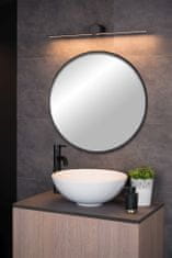 LUCIDE MIZAR - Nástenné svietidlo Kúpeľňové - LED - 1x6W 2700K - IP44 - Čierne