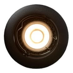 LUCIDE FOCUS - Zápustné bodové svietidlo - Ø 8,1 cm - LED Rozm. - GU10 - 3x5W 3000K - Čierna - Sada 3 ks