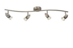 LUCIDE CARO-LED - Stropné bodové svietidlo - LED - GU10 - 4x5W 2700K - Satin Chrome