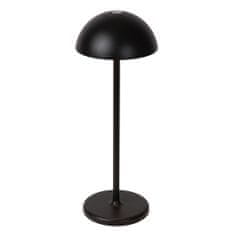 LUCIDE JOY - Dobíjacia stolová lampa Outdoor - Batéria - Ø 12 cm - LED Rozm. - 1x1,5W 3000K - IP54 - Čierny