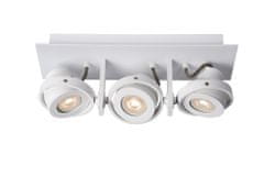 LUCIDE LANDA - Stropné bodové svietidlo - LED Dim to warm - GU10 - 3x5W 2200K/3000K - White