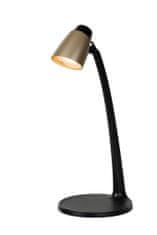 LUCIDE LUDO - Stolná lampa - LED - 1x4,5W 3000K - Matt Gold / Mosadz