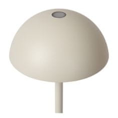 LUCIDE JOY - Dobíjacia stolová lampa Outdoor - Batéria - Ø 12 cm - LED Rozm. - 1x1,5W 3000K - IP54 - Biela