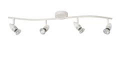 LUCIDE CARO-LED - Stropné bodové svietidlo - LED - GU10 - 4x5W 2700K - Biele