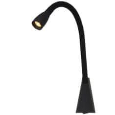LUCIDE GALEN-LED - Nočná lampa - LED - 1x3W 3000K - Čierna