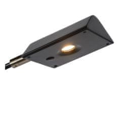 LUCIDE NUVOLA - Stolná lampa - Ø 20 cm - LED Rozm. - 1x9W 3000K - Čierna