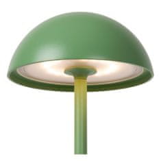 LUCIDE JOY - Dobíjacia stolová lampa Outdoor - Batéria - Ø 12 cm - LED Rozm. - 1x1,5W 3000K - IP54 - Zelená