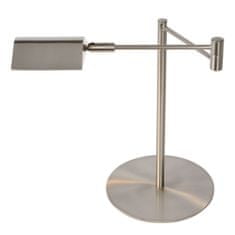 LUCIDE NUVOLA - Stolná lampa - Ø 20 cm - LED Rozm. - 1x9W 3000K - Satin Chrome