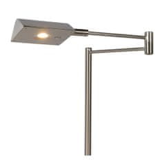 LUCIDE NUVOLA - Stolná lampa - Ø 20 cm - LED Rozm. - 1x9W 3000K - Satin Chrome