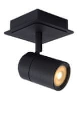 LUCIDE LENNERT - Stropné bodové svietidlo Kúpeľňa - LED Rozm. - GU10 - 1x5W 3000K - IP44 - Čierny