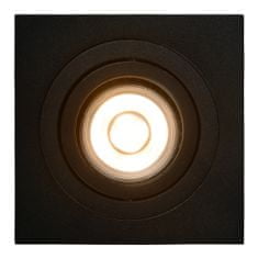 LUCIDE TUBE - Zapustené bodové svietidlo - 1xGU10 - Čierna