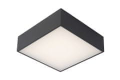 LUCIDE ROXANE - Zapustené stropné svietidlo Kúpeľňa - LED - 1x12W 2700K - IP54 - Antracit