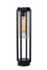 LUCIDE GARLAND - Vonkajšia stolová lampa - Ø 15,1 cm - 1xE27 - IP44 - Čierna
