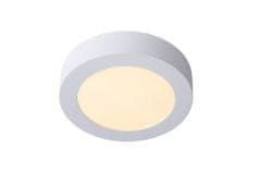 LUCIDE BRICE-LED - Zapustené stropné svietidlo Kúpeľňa - Ø 18 cm - LED Rozm. - 1x11W 3000K - IP44 - Biela