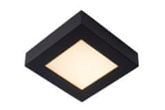 LUCIDE BRICE-LED - Zapustené stropné svietidlo Kúpeľňa - LED Dim. - 1x15W 3000K - IP44 - Čierna