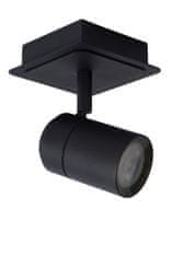 LUCIDE LENNERT - Stropné bodové svietidlo Kúpeľňa - LED Rozm. - GU10 - 1x5W 3000K - IP44 - Čierny