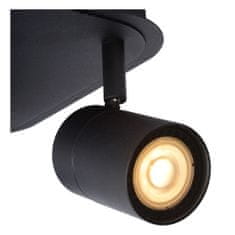 LUCIDE LENNERT - Stropné bodové svietidlo Kúpeľňa - LED Rozm. - GU10 - 4x5W 3000K - IP44 - Čierna