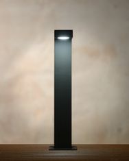 LUCIDE TEXAS - Stĺpové svietidlo Vonkajšie - LED - 1x7W 3000K - IP54 - Antracit
