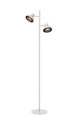 LUCIDE SENSAS - Stojacia lampa - 2xES111 - Biela