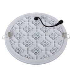 LUCIDE CERES-LED - Zapustené stropné svietidlo Kúpeľňa - Ø 21,5 cm - LED Rozm. - 1x30W 3000K - IP44 - Biela