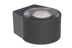 LUCIDE RAYEN - Nástenné bodové svietidlo Kúpeľňové - LED - 1x12W 3000K - IP65 - Čierny
