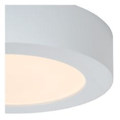 LUCIDE BRICE-LED - Zapustené stropné svietidlo Kúpeľňa - Ø 18 cm - LED Rozm. - 1x11W 3000K - IP44 - Biela