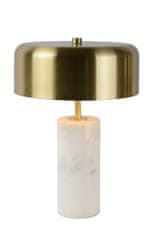 LUCIDE MIRASOL - Stolná lampa - Ø 25 cm - 3xG9 - Biela