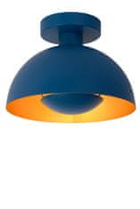 LUCIDE SIEMON - Zapustené stropné svietidlo - Ø 25 cm - 1xE27 - Modré