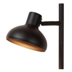 LUCIDE SENSAS - Stolná lampa - Ø 18 cm - 1xES111 - Čierna
