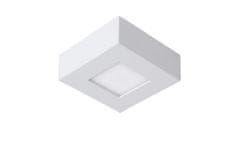 LUCIDE BRICE-LED - Zapustené stropné svietidlo Kúpeľňa - LED Dim. - 1x8W 3000K - IP44 - Biela