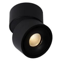 LUCIDE YUMIKO - Stropné bodové svietidlo - Ø 7,8 cm - LED Rozm. - 1x8W 2700K - Čierna