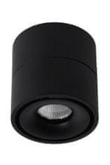 LUCIDE YUMIKO - Stropné bodové svietidlo - Ø 7,8 cm - LED Rozm. - 1x8W 2700K - Čierna