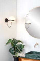 LUCIDE FELINE - Nástenné svietidlo Kúpeľňové - 1xG9 - IP44 - Čierne