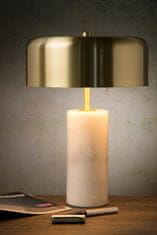LUCIDE MIRASOL - Stolná lampa - Ø 25 cm - 3xG9 - Biela