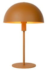 LUCIDE SIEMON - Stolná lampa - Ø 25 cm - 1xE14 - Okrová žltá