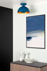 LUCIDE SIEMON - Zapustené stropné svietidlo - Ø 25 cm - 1xE27 - Modré