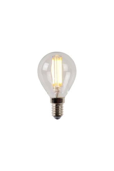 LUCIDE P45 - Žiarovka - Ø 4,5 cm - LED Rozm. - E14 - 1x4W 2700K - Transparent