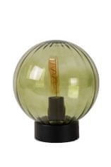 LUCIDE MONSARAZ - Stolná lampa - Ø 25 cm - 1xE27 - Zelená