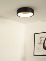 LUCIDE TALOWE LED - Zapustené stropné svietidlo - Ø 30 cm - LED Rozm. - 1x20W 3000K - Čierna