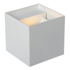 LUCIDE AXI - Nástenné bodové svietidlo Kúpeľňové - LED - 2x3,5W 2700K - IP54 - Biele