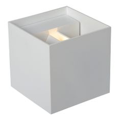 LUCIDE AXI - Nástenné bodové svietidlo Kúpeľňové - LED - 2x3,5W 2700K - IP54 - Biele