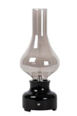 LUCIDE JASON - Nabíjacia stolová lampa - Batéria - LED Dim. - 1x2W 3000K - 3 StepDim - Čierny