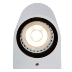 LUCIDE ZARO - Nástenné bodové svietidlo Vonkajšie - 2xGU10 - IP44 - Biele
