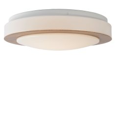LUCIDE DIMY - Zapustené stropné svietidlo Kúpeľňa - Ø 28,6 cm - LED Rozm. - 1x12W 3000K - IP21 - 3 StepDim - Natural