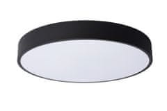 LUCIDE UNAR - Zapustené stropné svietidlo - Ø 39,5 cm - LED Dim. - 1x24W 2700K - 3 StepDim - Čierny