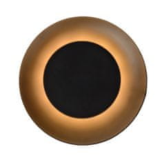 LUCIDE FOSKAL - Zapustené stropné svietidlo - Ø 21,5 cm - LED - 1x6W 2700K - Čierna