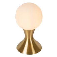 LUCIDE MOYA - Stolová lampa - Ø 12 cm - 1xG9 - Matt Gold / Mosadz