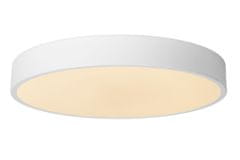 LUCIDE UNAR - Zapustené stropné svietidlo - Ø 39,5 cm - LED Dim. - 1x24W 2700K - 3 StepDim - Biela