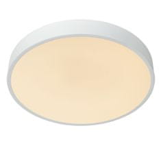 LUCIDE UNAR - Zapustené stropné svietidlo - Ø 39,5 cm - LED Dim. - 1x24W 2700K - 3 StepDim - Biela